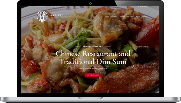 Far East Restaurant Website