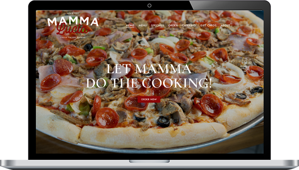 Italian Restaurant Web Design