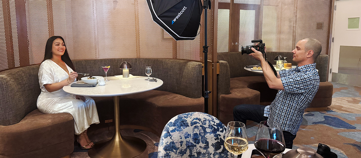 Brand Photography Shoot at the Westin Hotel