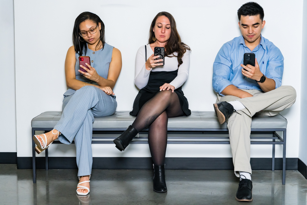 Marketing Team On The Phone
